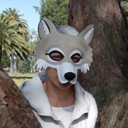 Máscara de lobo