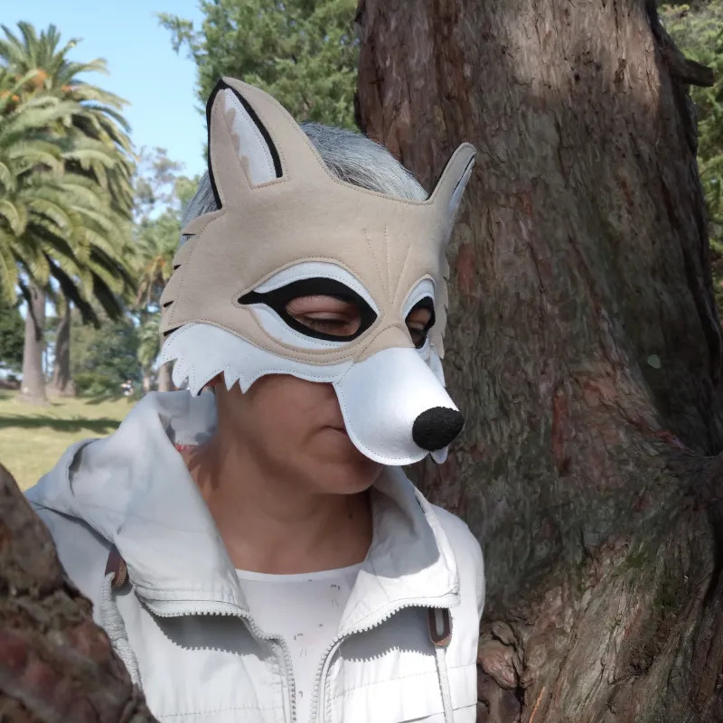 Máscara de lobo
