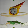 Dinosaur crib mobile