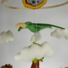 Dinosaur crib mobile