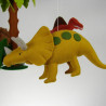 Dinosaur crib mobile