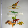Dinosaur crib mobile