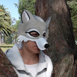 Máscara de lobo